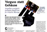 Pressetext Fachartikel Hotmelt Moulding in der ELEKTRONIK PRAXIS, Public Relations für WERNER WIRTH zur Gewinnung von Audi, BMW, Ford, Mercedes, Opel, VW, Bosch und andere